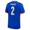 Original Fußballtrikot Frankreich Pavard 2 Heimtrikot EURO 2024 Für Herren